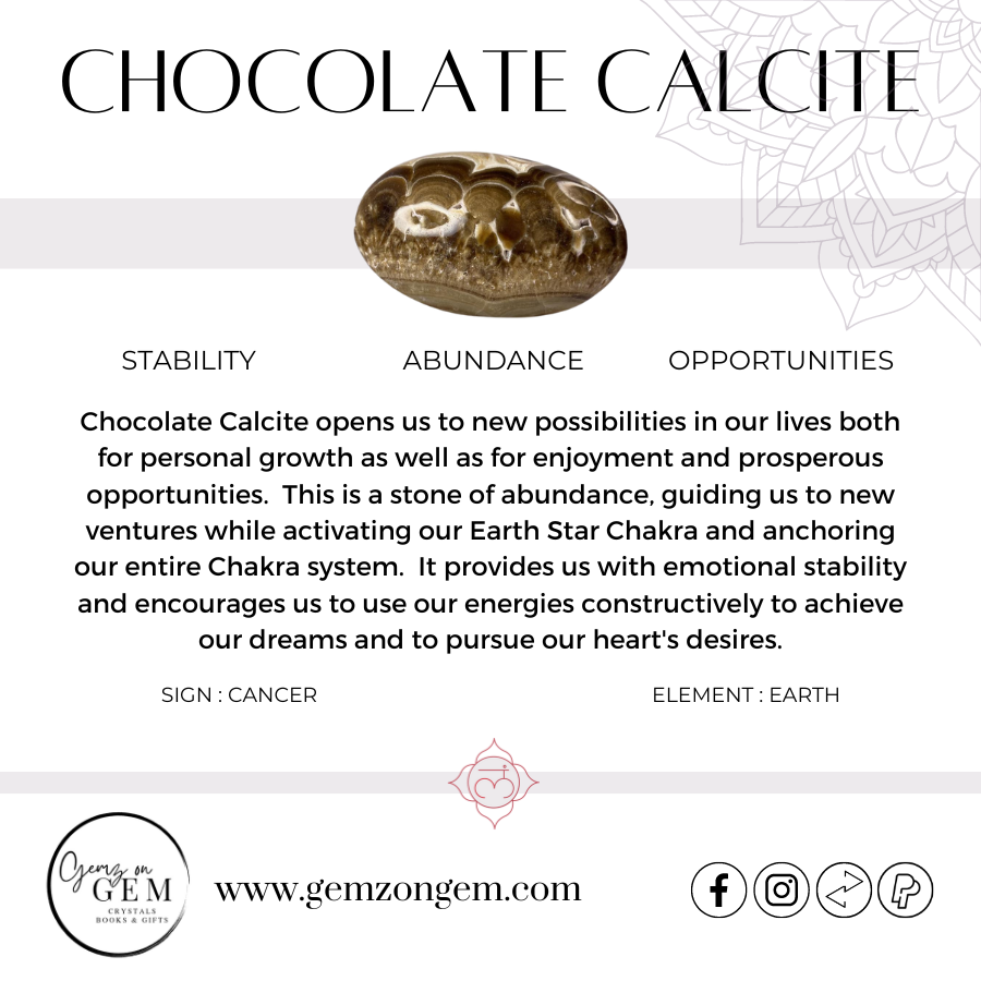 Chocolate Calcite Tower