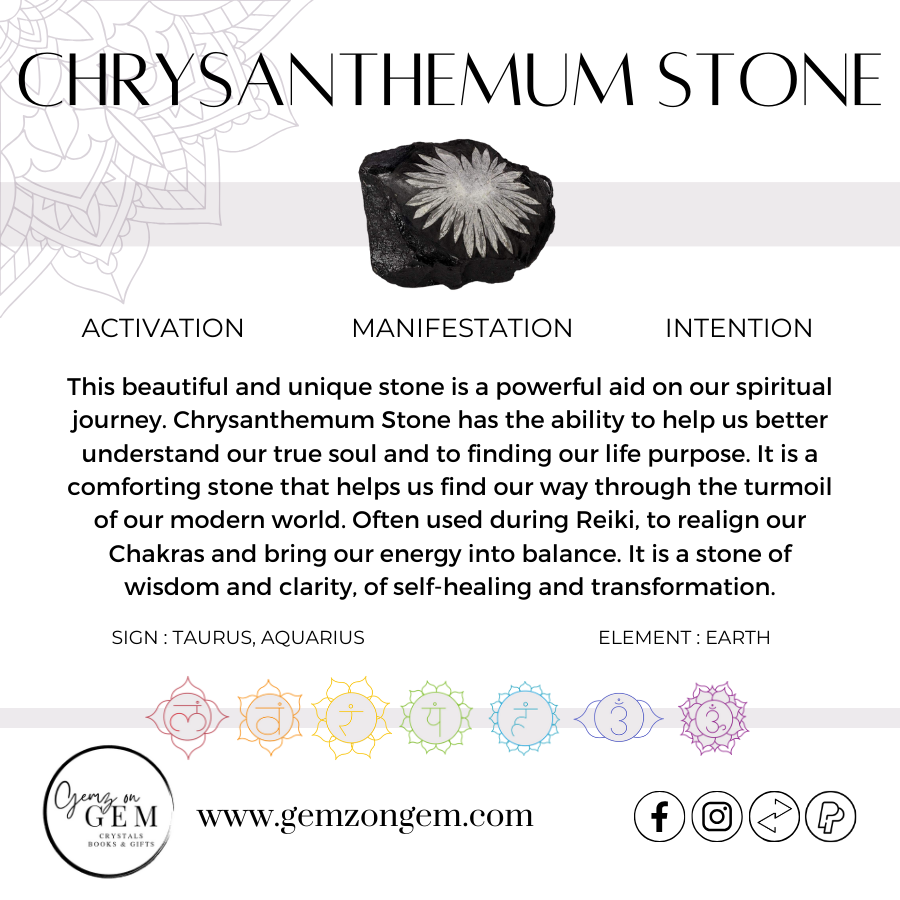 Chrysanthemum Stone Free Form