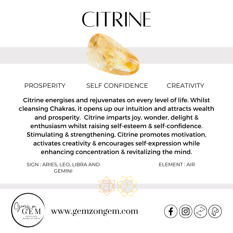 Citrine Ring - Size 9