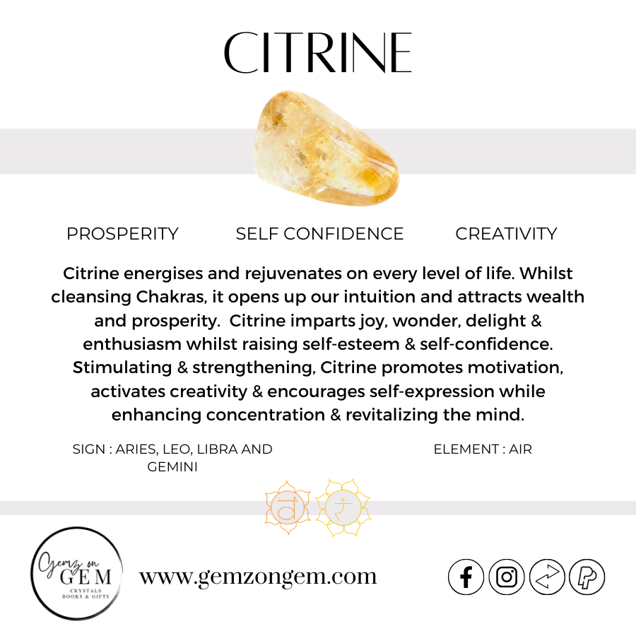 Citrine Ring Size 8