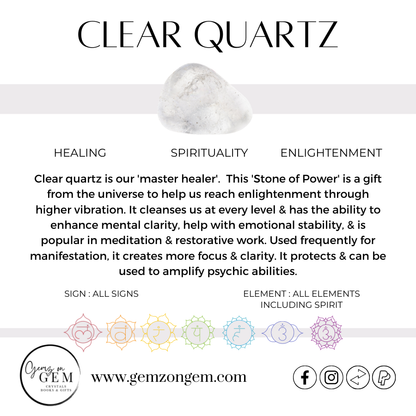 Clear Quartz Obelisk