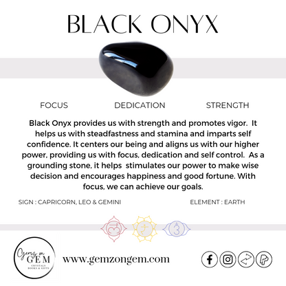 Black Onyx Sphere