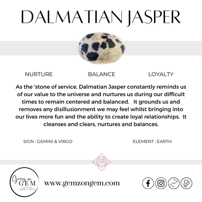 Dalmatian Jasper Bracelet