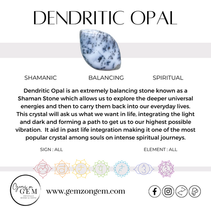 Dendritic Opal Freeform