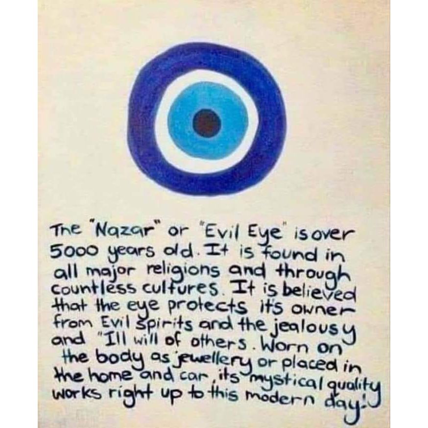 EVIL EYE KEYRING