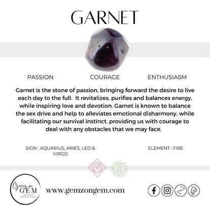 Garnet Tumble - Large