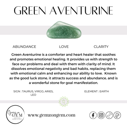 Green Aventurine Earrings