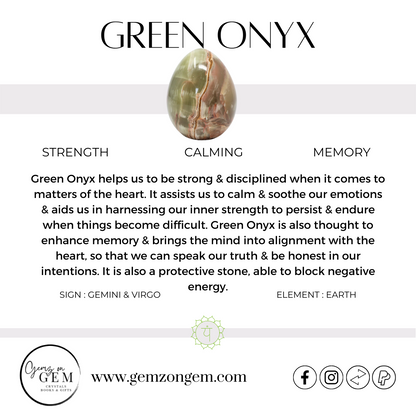 Green Onyx Tower - Medium