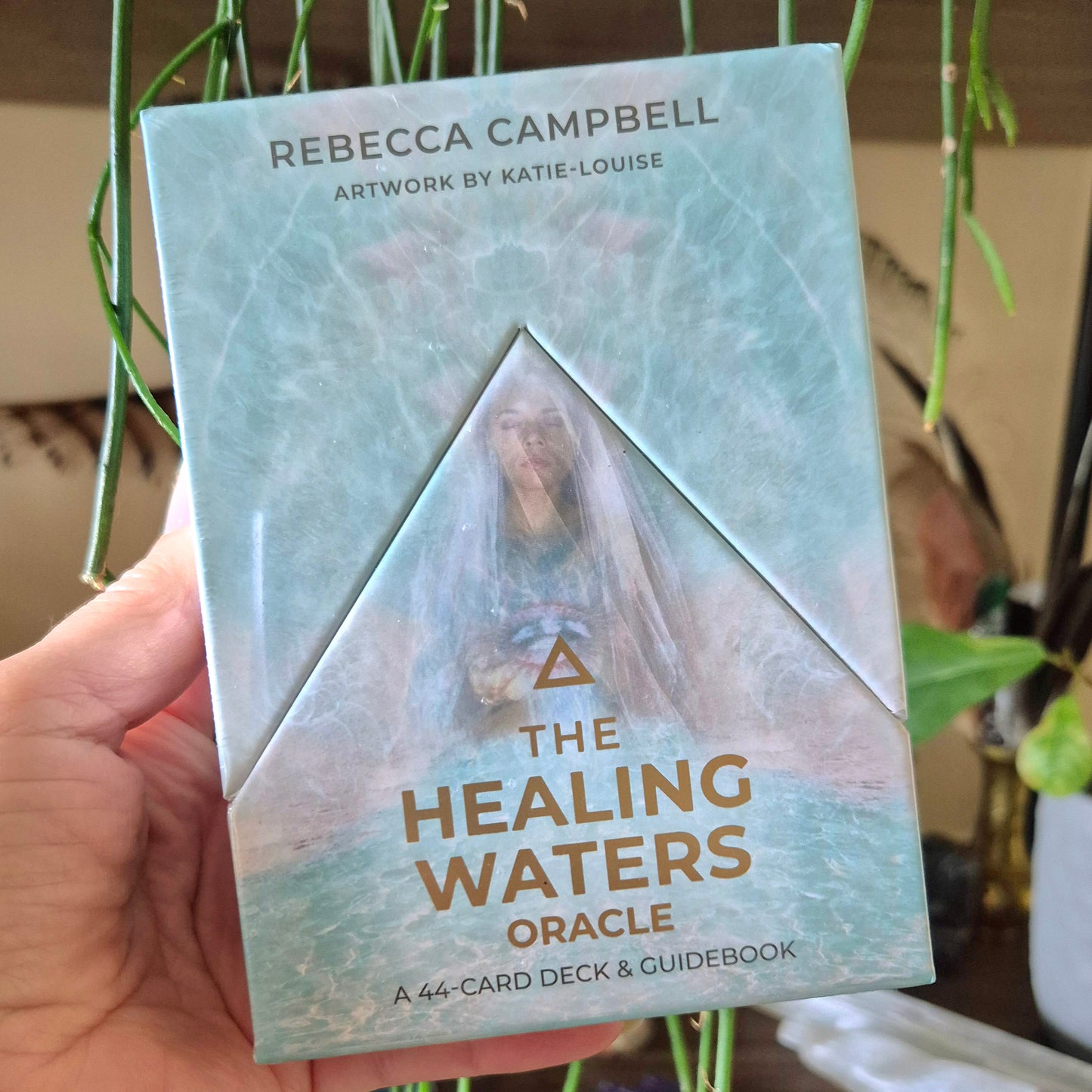 blue box of oracle cards