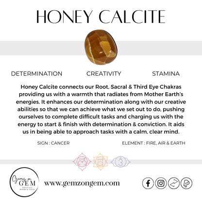 Honey Calcite Sphere 1.35Kg