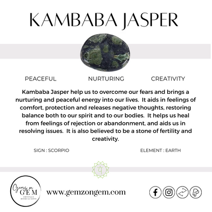 Kambaba Jasper - Medium