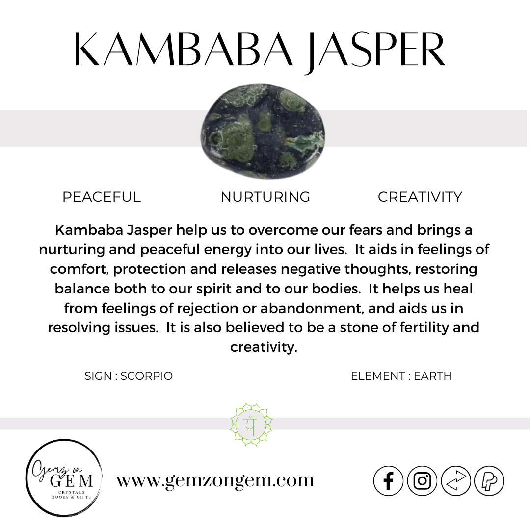 Kambaba Jasper - Large