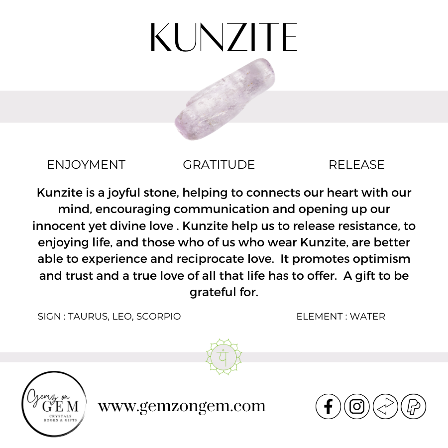 Kunzite Raw