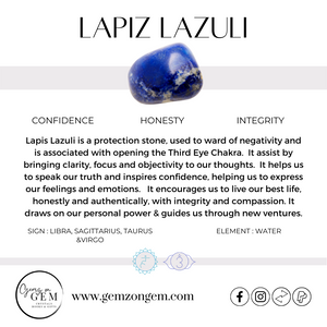 LAPIS LAZULI HEART