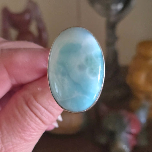 Larimar Ring Size 10