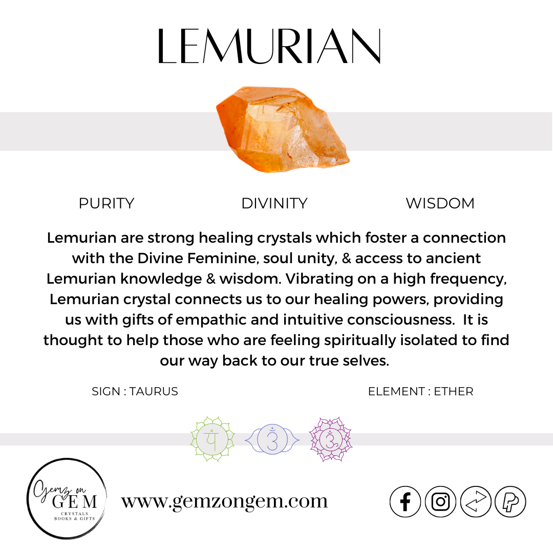 Lemurian Seed Point -Small