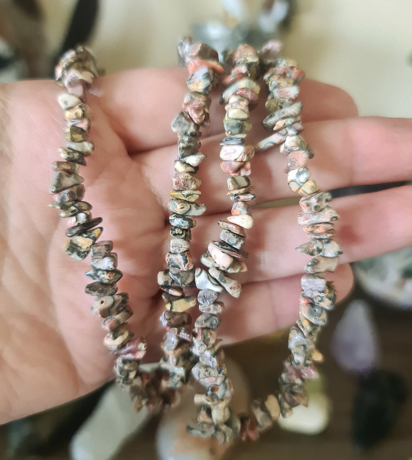 Leopard Skin Jasper Necklace