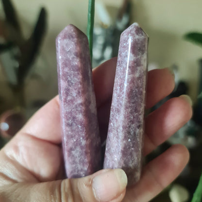 Lepidolite Wand