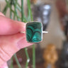 Malachite Ring Size 7