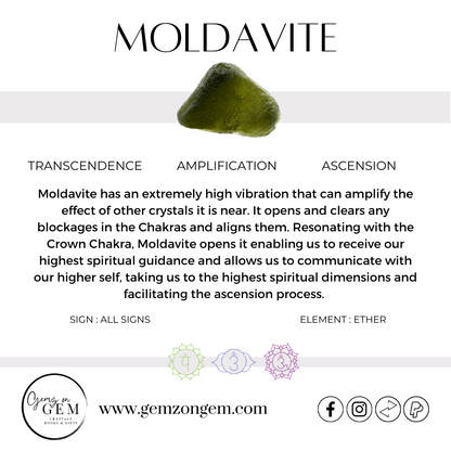 Super Seven & Moldavite Pendant