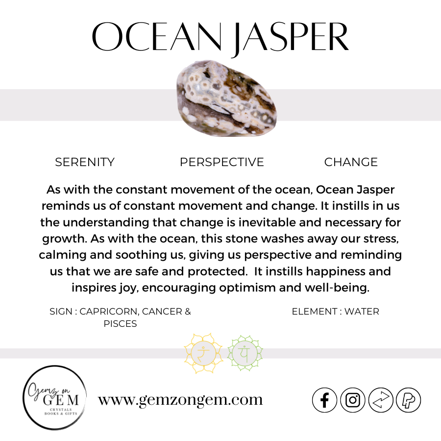 Ocean Jasper Freeform 530Gm