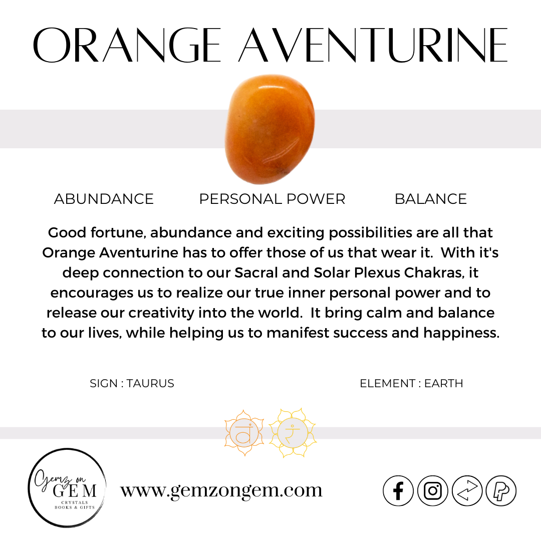 Orange Adventurine Tumble