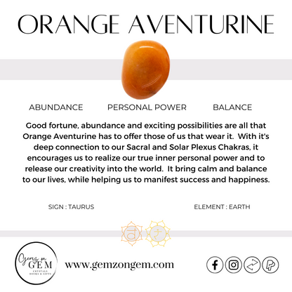 Orange Adventurine Tumble