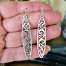 Ornate Silver Earrings