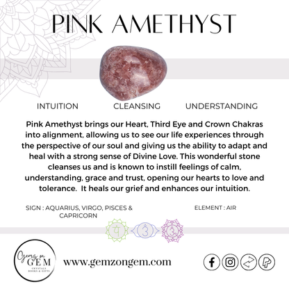 Pink Amethyst Sphere 1.25Kg
