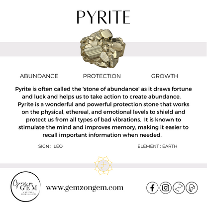 Pyrite Chunk - Large