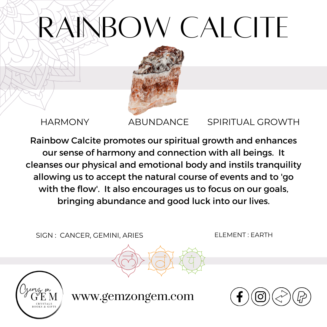 Rainbow Calcite Freeform