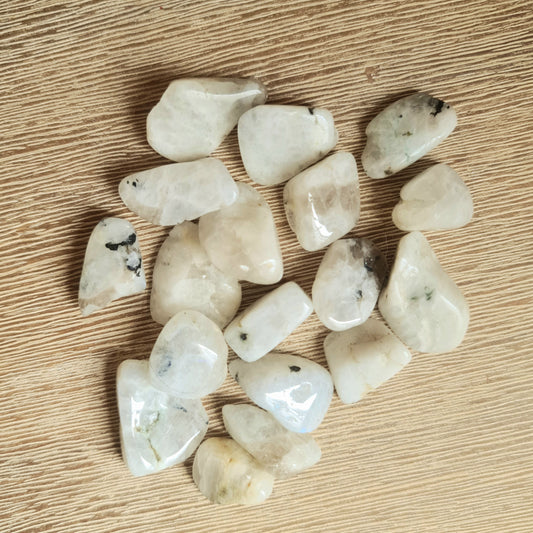 Rainbow Moonstone Tumble - Medium