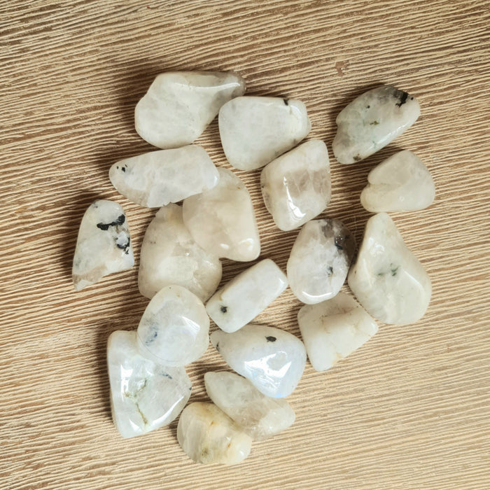 Rainbow Moonstone Tumble - Medium