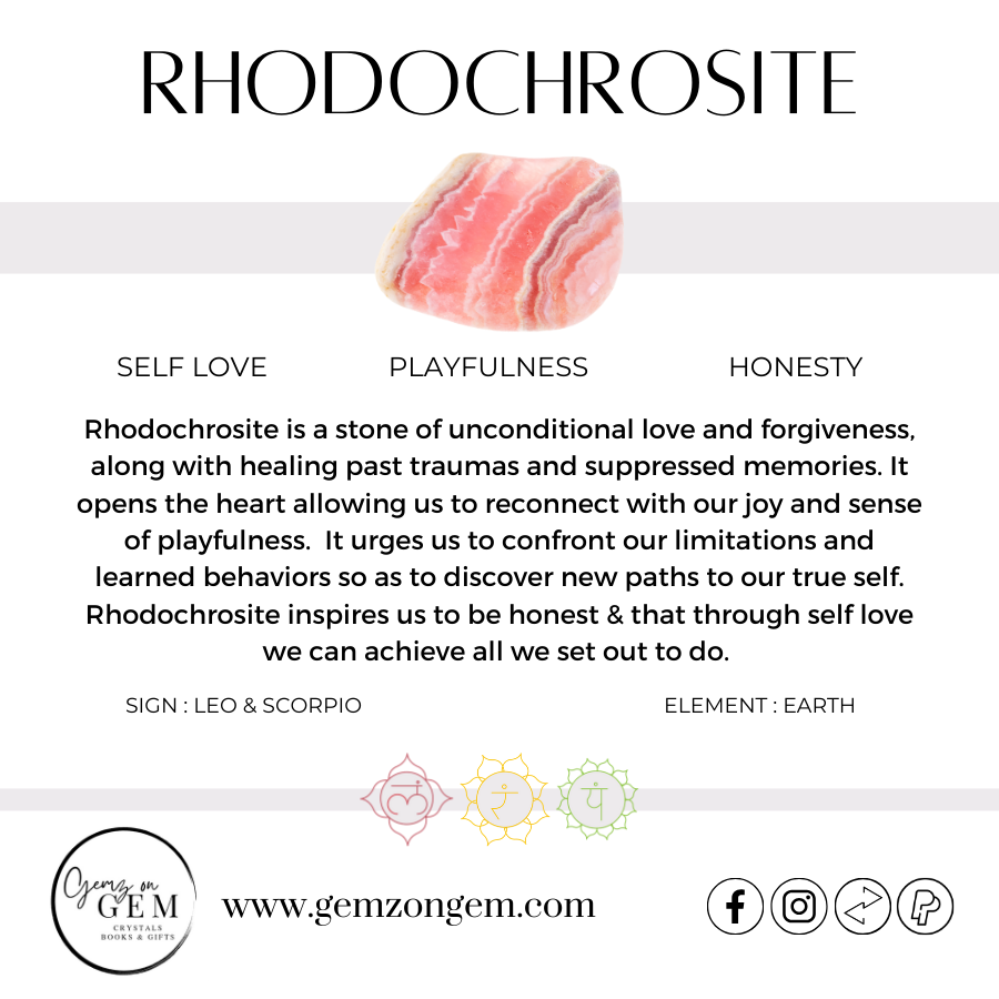 Rhodochrosite Pendant