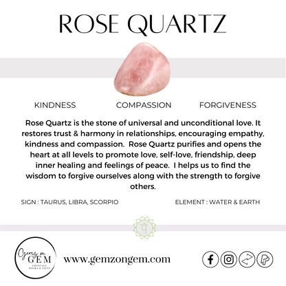 Rose Quartz Chunk - Medium