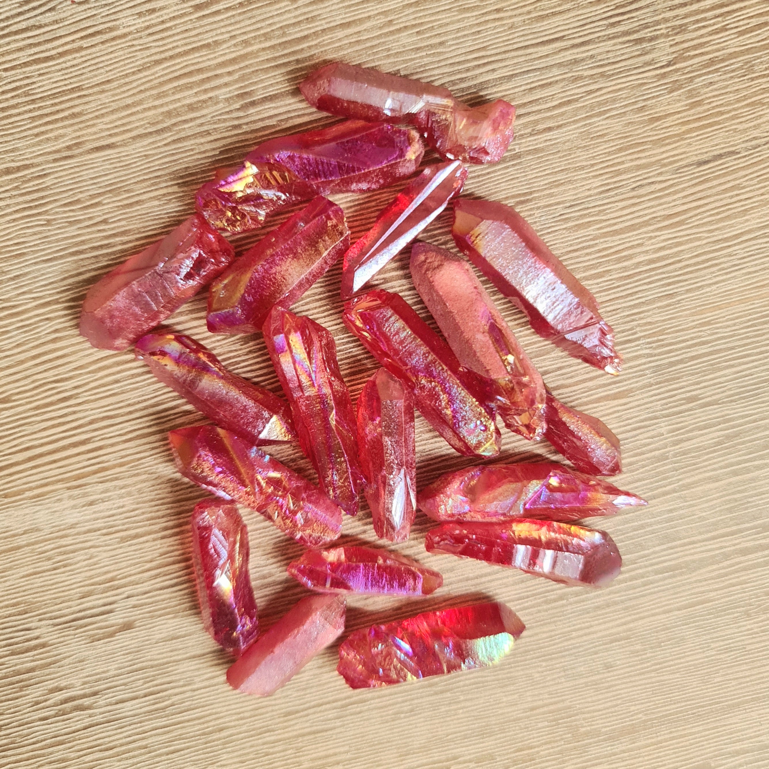 Ruby Red Aura Point – Gemz on Gem