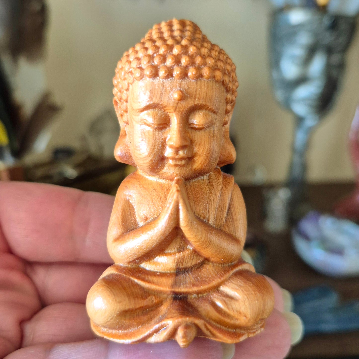 wooden buddha