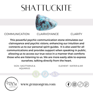 SHATTUCKITE SPECIMEN