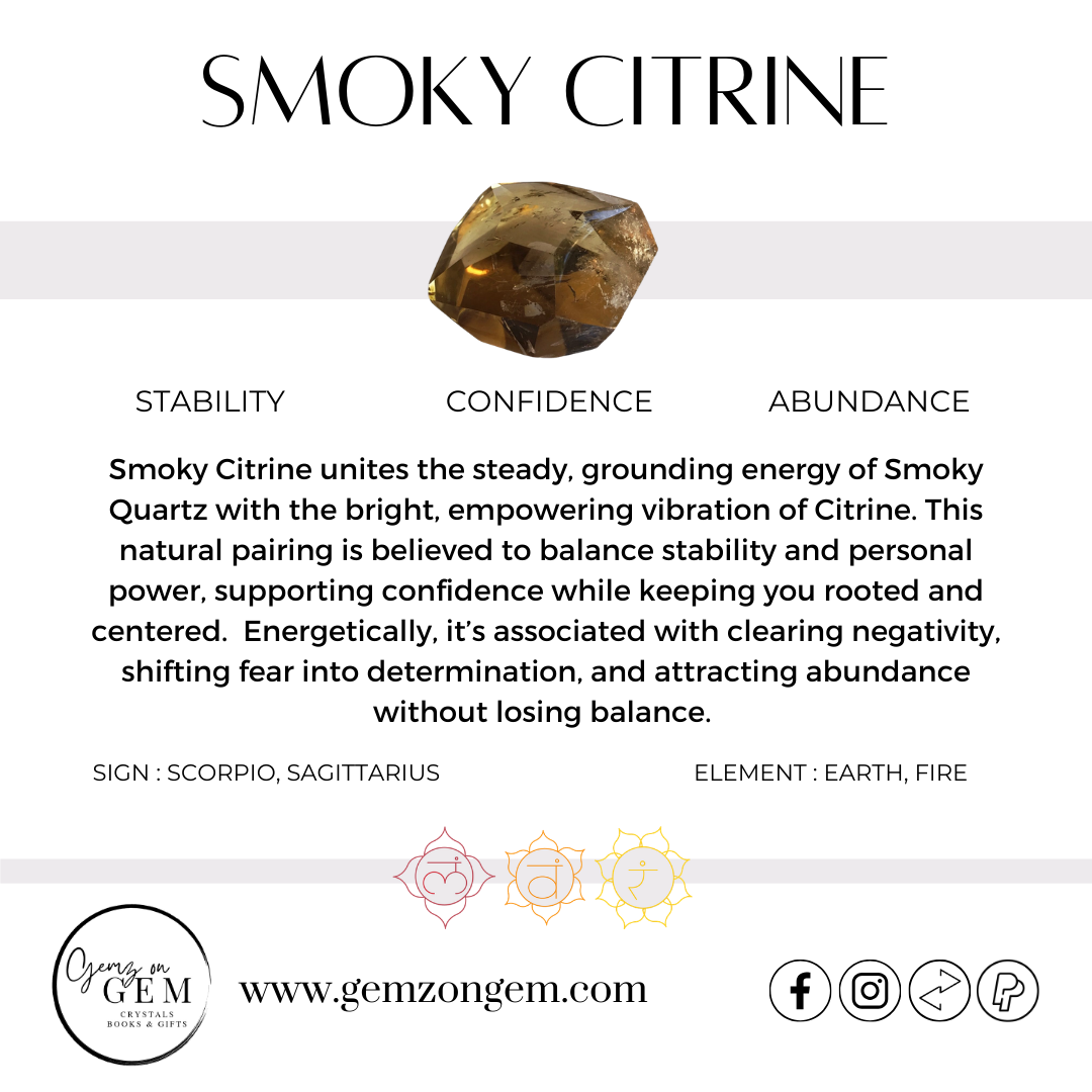 Smoky Citrine Pendant