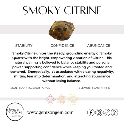 Smoky Citrine Pendant