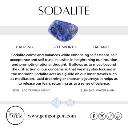 Sodalite Sceptre