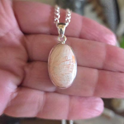 Scolecite Pendant