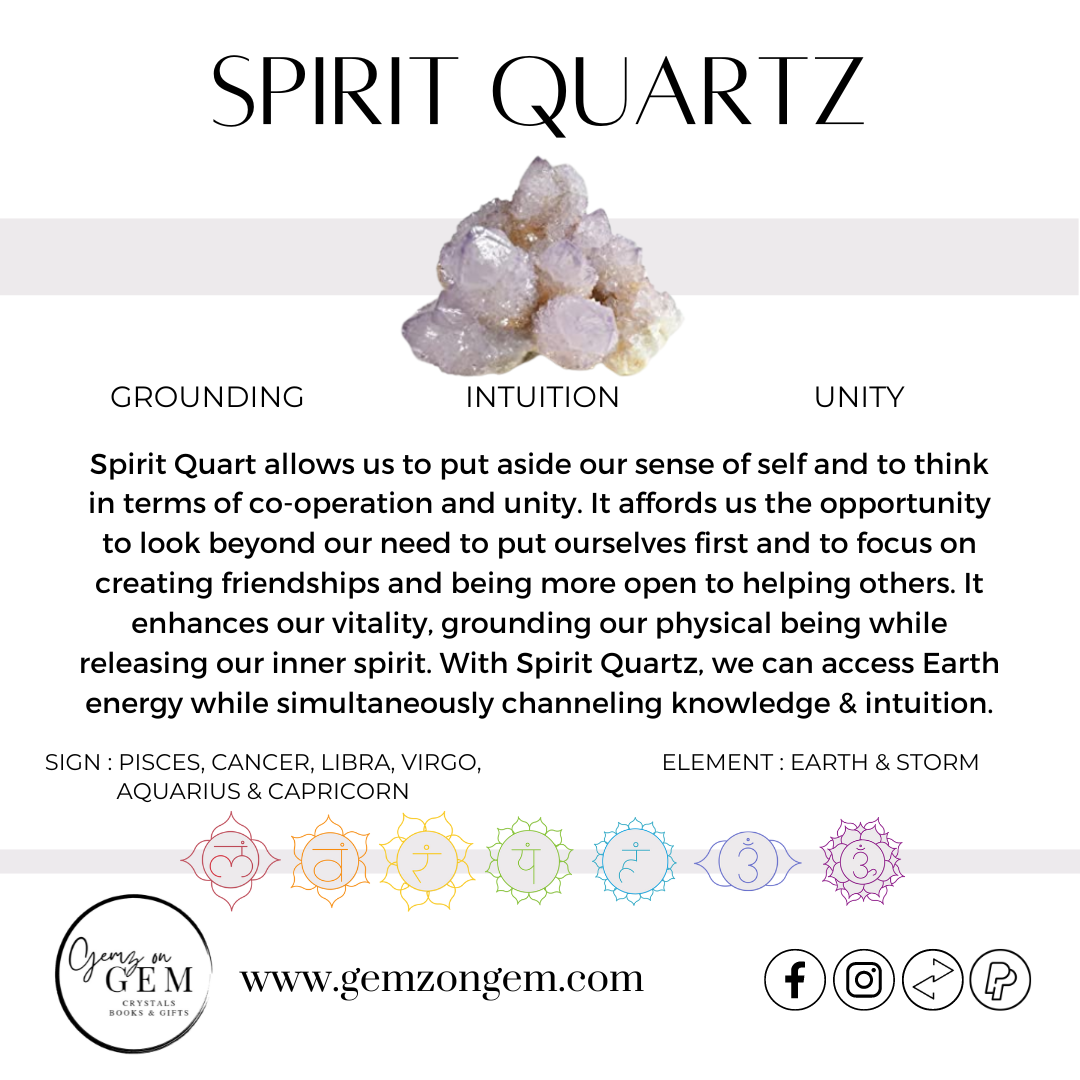 Spirit Quartz Cluster