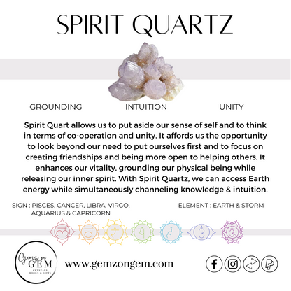 Spirit Quartz Cluster