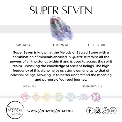 Super Seven Quartz Bracelet