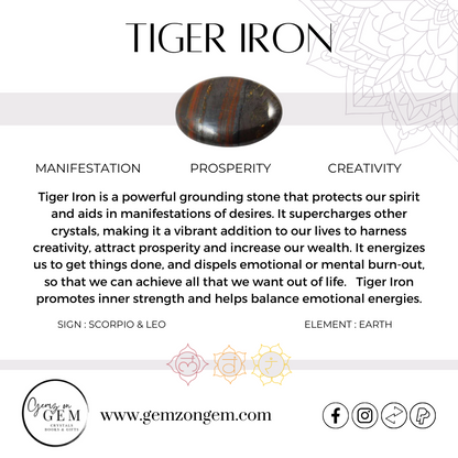 Tiger Iron Sphere