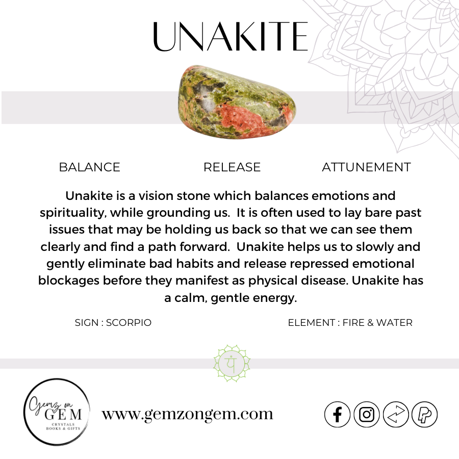 Unakite Bracelet