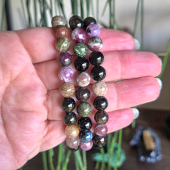 Watermelon Tourmaline Bracelet