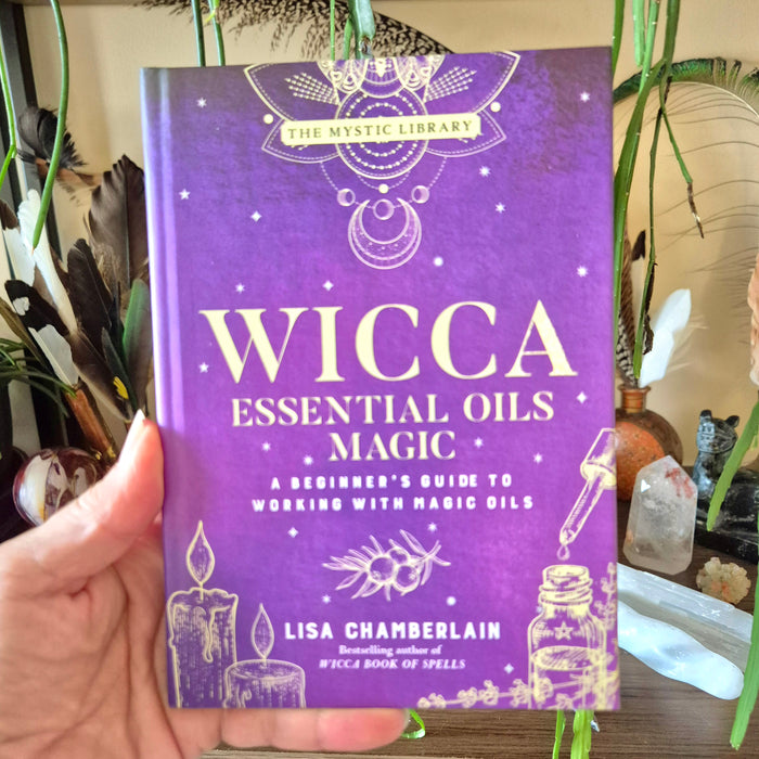 Wicca Essential Oils Magic hardcover book