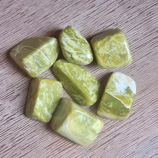 Yellow Serpentine Tumble